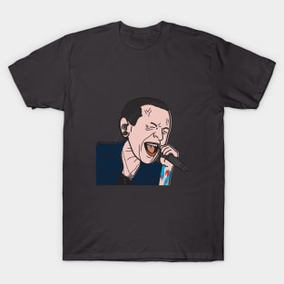 Chester Bennington in Weirdtual Reality T-Shirt